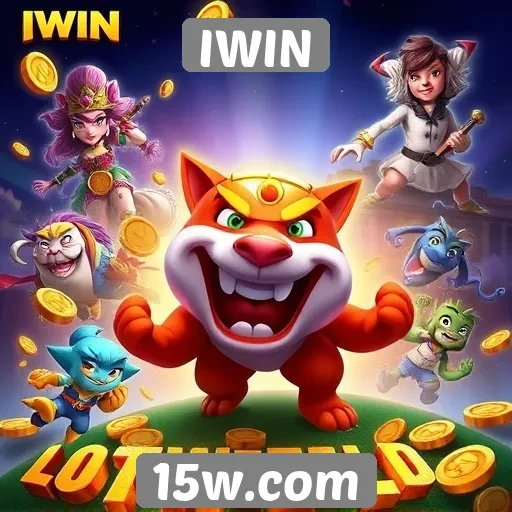 Exploração de jogos populares no site IWIN